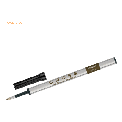 6 x Cross Gel Rollerball-Mine schwarz Blisterkarte 6 x Cross Gel Rollerball-Mine schwarz Blisterkarte