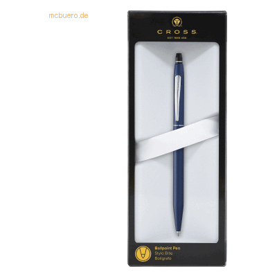 Cross Kugelschreiber Click Navy Blau-Lack Cross Kugelschreiber Click Navy Blau-Lack