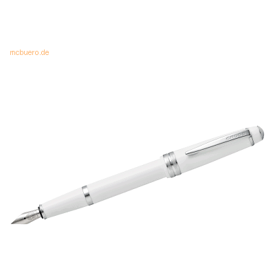 Cross Füllfederhalter Bailey Light Weiß-Lack M-Feder Geschenkbox Cross Füllfederhalter Bailey Light Weiß-Lack M-Feder Geschenkbox
