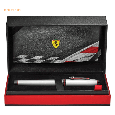 Cross Rollerball Ferrari Townsend Chrom gebürstet Geschenkbox Cross Rollerball Ferrari Townsend Chrom gebürstet Geschenkbox
