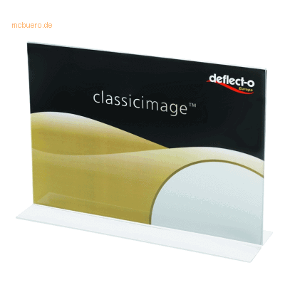 Deflecto Tischaufsteller Classic Image gerade A5 quer transparent Deflecto Tischaufsteller Classic Image gerade A5 quer transparent