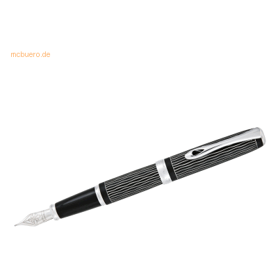 Diplomat Füllhalter Excellence A plus Wave guillochiert lapis schwarz Diplomat Füllhalter Excellence A plus Wave guillochiert lapis schwarz
