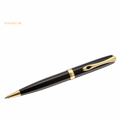 Diplomat Kugelschreiber Excellence A2 lack schwarz vergoldet easyFlow Diplomat Kugelschreiber Excellence A2 lack schwarz vergoldet easyFlow