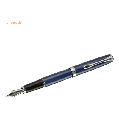 Diplomat Füllhalter Excellence A2 Midnight blue chrom F Diplomat Füllhalter Excellence A2 Midnight blue chrom F