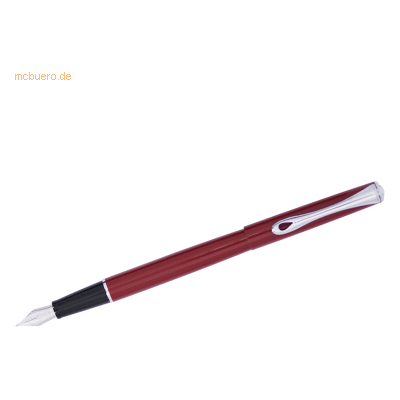 Diplomat Füllhalter Traveller Dark red M Diplomat Füllhalter Traveller Dark red M