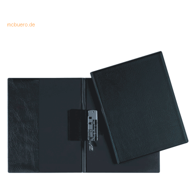 Durable Klemmhebel-Mappe Kunststoff für 100 Blatt A4 schwarz Durable Klemmhebel-Mappe Kunststoff für 100 Blatt A4 schwarz