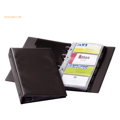 Durable Visitenkartenalbum Visifix Economy 315x255mm schwarz Durable Visitenkartenalbum Visifix Economy 315x255mm schwarz