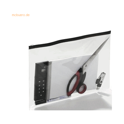 Durable Reißverschlussbeutel A4 Kunststoff farblos VE=5 Stück Durable Reißverschlussbeutel A4 Kunststoff farblos VE=5 Stück