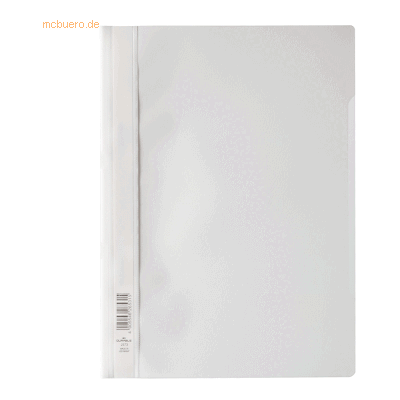 50 x Durable Sichthefter A4 PP weiß 50 x Durable Sichthefter A4 PP weiß