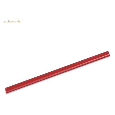 Durable Klemmschiene A4 ca. 30 Blatt VE=50 Stück rot Durable Klemmschiene A4 ca. 30 Blatt VE=50 Stück rot