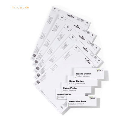 Durable Einsteckschild für Türschild Info Sign 149x52,5mm VE=50 Schild Durable Einsteckschild für Türschild Info Sign 149x52,5mm VE=50 Schild