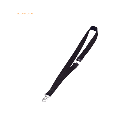 Durable Textilband 20mm mit Karabiner 44cm dunkelblau VE=10 Stück Durable Textilband 20mm mit Karabiner 44cm dunkelblau VE=10 Stück