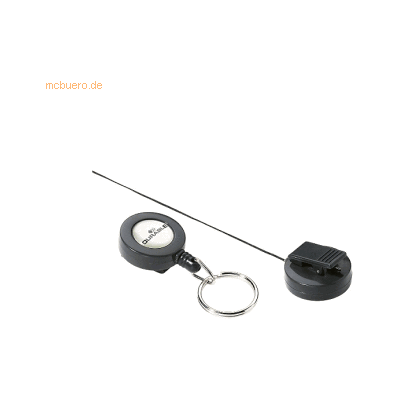 Durable Ausweishalter mit Schlüsselring 60cm anthrazit VE=10 Stück Durable Ausweishalter mit Schlüsselring 60cm anthrazit VE=10 Stück