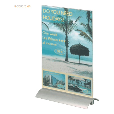Durable Tischaufsteller Presenter A4 transparent Durable Tischaufsteller Presenter A4 transparent