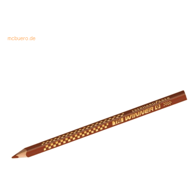 12 x Eberhard Faber Buntstift Tri Winner caput mortuum 12 x Eberhard Faber Buntstift Tri Winner caput mortuum