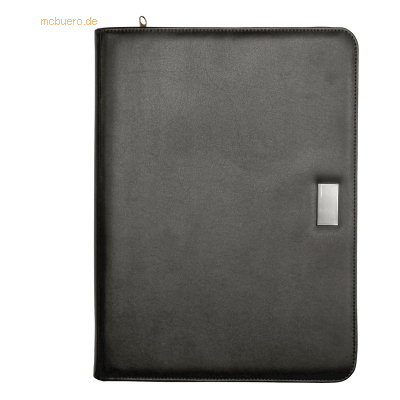 Ecobra Tablet Konferenzmappe Eleganz A4 Kunstleder schwarz Ecobra Tablet Konferenzmappe Eleganz A4 Kunstleder schwarz