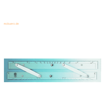 Ecobra Navigations-Parallel-Lineal 30,5 cm 12 Zoll Ecobra Navigations-Parallel-Lineal 30,5 cm 12 Zoll