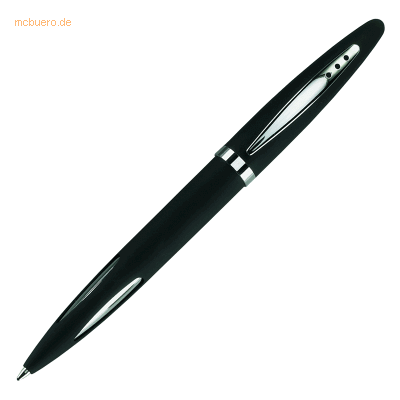 Ecobra Kugelschreiber matt-schwarz Serie Cremona Ecobra Kugelschreiber matt-schwarz Serie Cremona