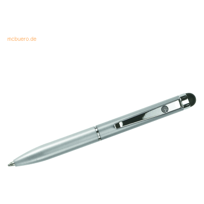 Ecobra Kugelschreiber-Touch Pen 2 in 1 Mini silber Serie Tarent Ecobra Kugelschreiber-Touch Pen 2 in 1 Mini silber Serie Tarent