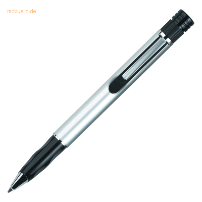 Ecobra Kugelschreiber matt chrom Serie Prato Ecobra Kugelschreiber matt chrom Serie Prato