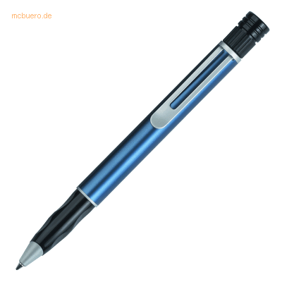 Ecobra Kugelschreiber matt blau Serie Prato Ecobra Kugelschreiber matt blau Serie Prato