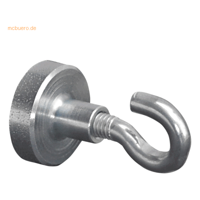 Ecobra Hakenmagnet Neodym 16x4,5mm Ecobra Hakenmagnet Neodym 16x4,5mm