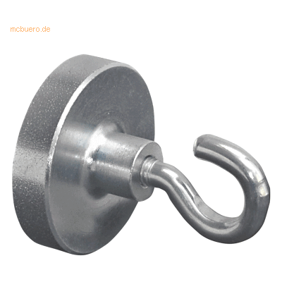 Ecobra Hakenmagnet Neodym 32x7mm Ecobra Hakenmagnet Neodym 32x7mm