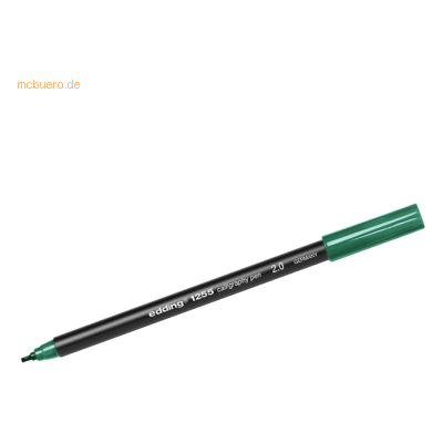 10 x Edding Kalligrafie-Stift edding 1255 2.0mm flaschengrün 10 x Edding Kalligrafie-Stift edding 1255 2.0mm flaschengrün