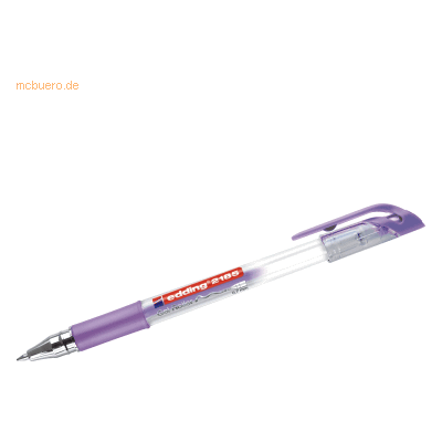 10 x Edding Gelroller 2185 crystaljelly 0,7mm violett metallic 10 x Edding Gelroller 2185 crystaljelly 0,7mm violett metallic