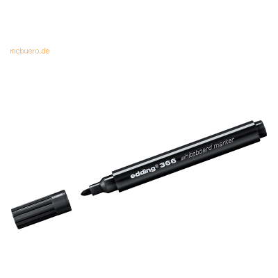 10 x Edding Whiteboardmarker mini edding 366 schwarz 10 x Edding Whiteboardmarker mini edding 366 schwarz