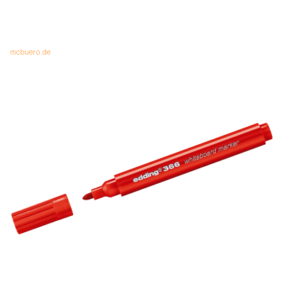 10 x Edding Whiteboardmarker mini edding 366 rot 10 x Edding Whiteboardmarker mini edding 366 rot