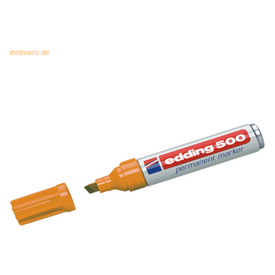 10 x Edding Permanentmarker edding 500 Orange 10 x Edding Permanentmarker edding 500 Orange