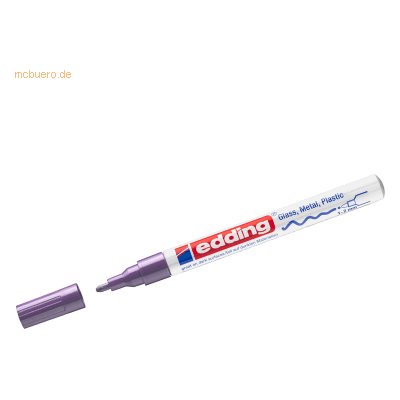 10 x Edding Glanzlack-Marker edding 751 1-2mm violett 10 x Edding Glanzlack-Marker edding 751 1-2mm violett
