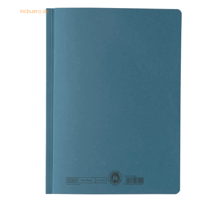 50 x Elba Doppelhefter Karton blau 50 x Elba Doppelhefter Karton blau