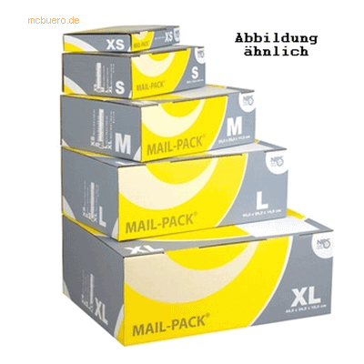 20 x Elco Versandfaltschachtel Mail-Pack M 325x240x105mm grau/gelb 20 x Elco Versandfaltschachtel Mail-Pack M 325x240x105mm grau/gelb