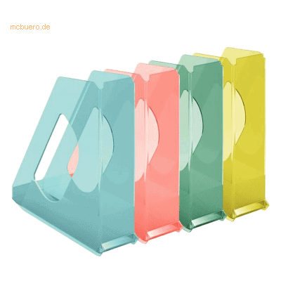 10 x Esselte Stehsammler Colour'Ice A4 PS sortiert 10 x Esselte Stehsammler Colour'Ice A4 PS sortiert