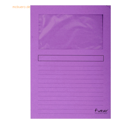 Exacompta Sichtmappen Forever A4 VE=100 Stück fuchsia Exacompta Sichtmappen Forever A4 VE=100 Stück fuchsia