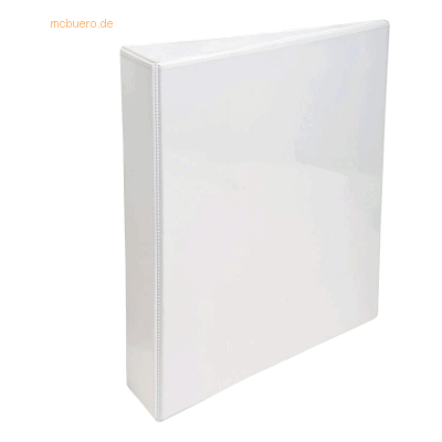 Exacompta Präsentationsringbuch Kreacover A4 40mm 2 Ringe weiß Exacompta Präsentationsringbuch Kreacover A4 40mm 2 Ringe weiß
