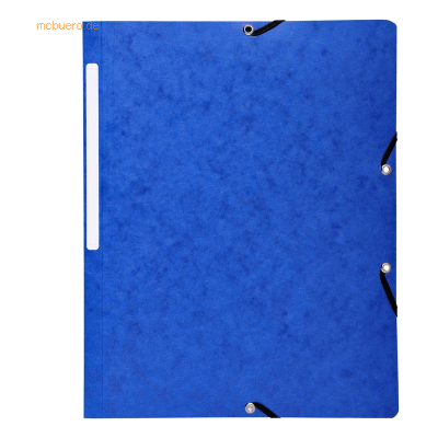 10 x Exacompta Eckspannmappe A4 Manila-Karton 355g/qm blau 10 x Exacompta Eckspannmappe A4 Manila-Karton 355g/qm blau