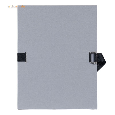 Exacompta Dokumentenmappe A4 120mm mit dehnbarem Rücken grau Exacompta Dokumentenmappe A4 120mm mit dehnbarem Rücken grau