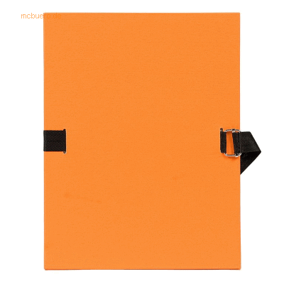 Exacompta Dokumentenmappe A4 120mm mit dehnbarem Rücken orange Exacompta Dokumentenmappe A4 120mm mit dehnbarem Rücken orange
