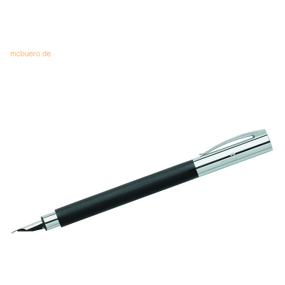 Faber Castell Füllfederhalter Ambition Edelharz schwarz EF im Etui Faber Castell Füllfederhalter Ambition Edelharz schwarz EF im Etui