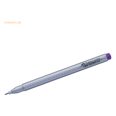 Faber Castell Fineliner Finepen Grip 0,4 mm karmoisin Faber Castell Fineliner Finepen Grip 0,4 mm karmoisin