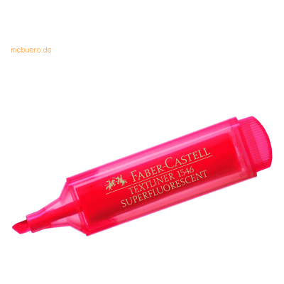 10 x Faber Castell Textmarker Textliner 1546 nachfüllbar rot 10 x Faber Castell Textmarker Textliner 1546 nachfüllbar rot