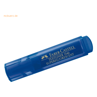 10 x Faber Castell Textmarker Textliner 1546 nachfüllbar blau 10 x Faber Castell Textmarker Textliner 1546 nachfüllbar blau