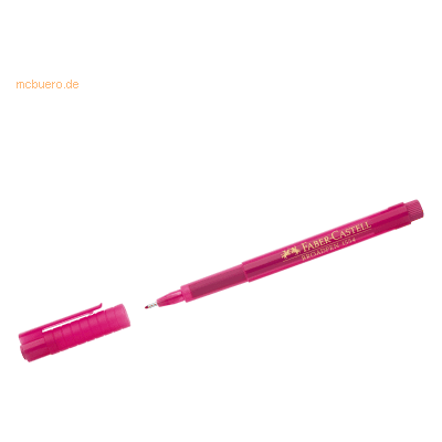 10 x Faber Castell Fineliner Broadpen 1554 0,8 mm pink 10 x Faber Castell Fineliner Broadpen 1554 0,8 mm pink