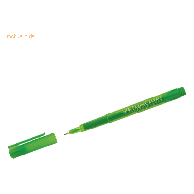 10 x Faber Castell Fineliner Broadpen 1554 0,8 mm grasgrün 10 x Faber Castell Fineliner Broadpen 1554 0,8 mm grasgrün
