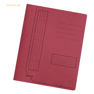 FALKEN - Chemise en carte à lamelle A4 - Bordeaux - Folder FALKEN - Chemise en carte à lamelle A4 - Bordeaux - Folder