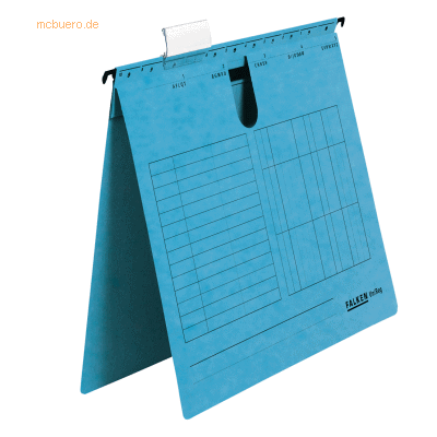 Falken Hängehefter UniReg Kraftkarton 230g/qm kaufm. Heftung blau VE=5 Falken Hängehefter UniReg Kraftkarton 230g/qm kaufm. Heftung blau VE=5