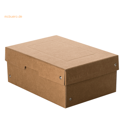 Falken PURE Box Nature A5 100mm Füllhöhe braun Falken PURE Box Nature A5 100mm Füllhöhe braun